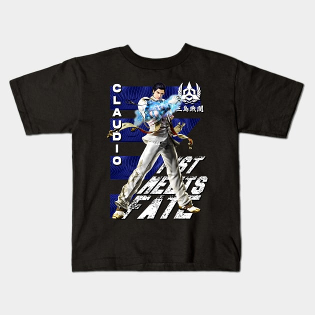 Claudio (Tekken 8) Kids T-Shirt by wenderinf